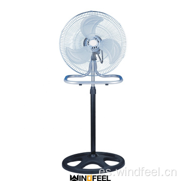 Ventiladores eléctricos de torre y pedestal con ventilador de soporte industrial 3 en 1 de 18 &quot;pulgadas